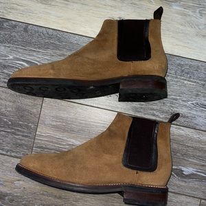 Thursday brown suede Chelsea boots. Size 10.5